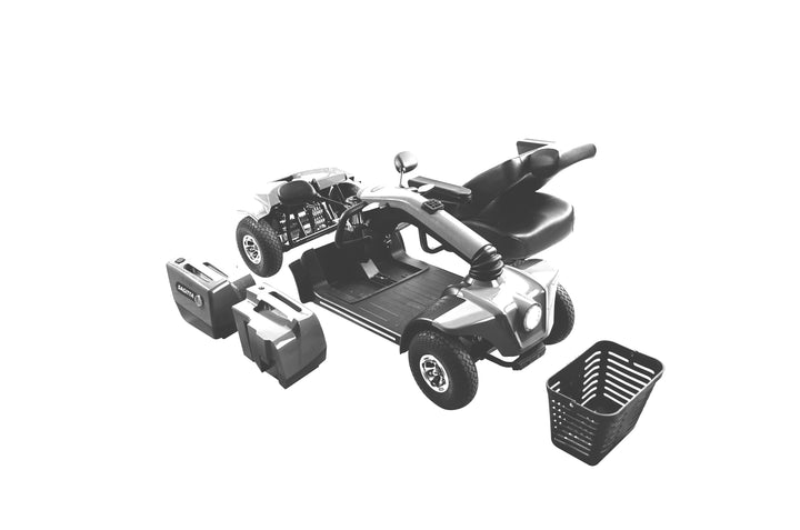 Aktiv Deutschland Elektromobil Capri in Silber Aktiv Deutschland