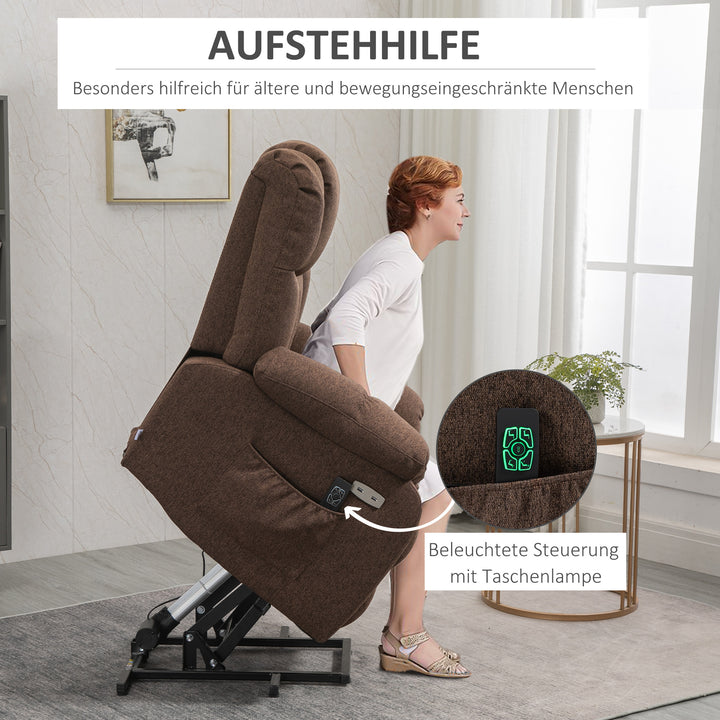 RehaComfort Aufstehsessel Lino Polsterung
