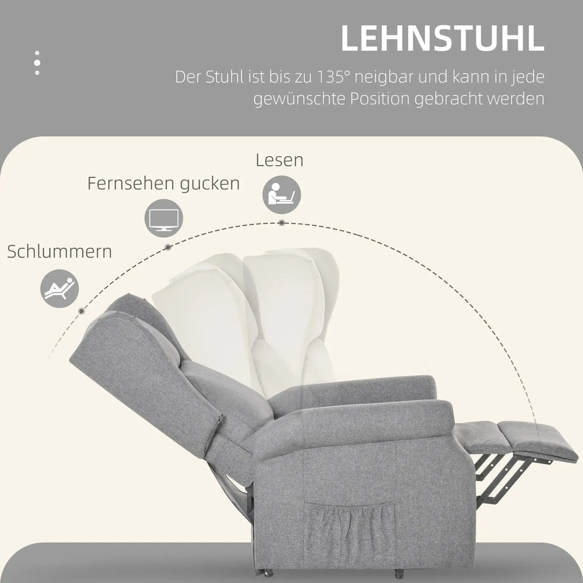 RehaComfort Aufstehsessel Relano Klassiker RehaComfort
