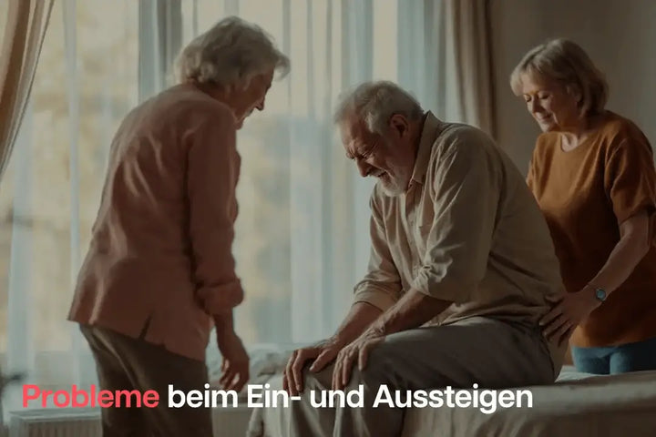 Burmeier Pflegebett Regia Easy Switch mit Stoff-/Kunstlederbezug Burmeier