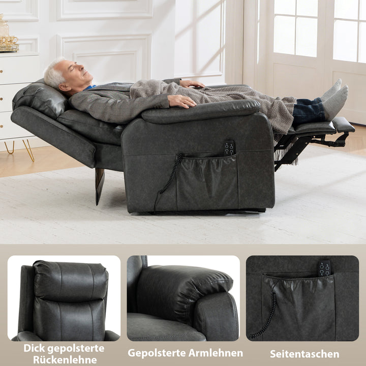 RehaComfort Aufstehsessel Gravito Seitentasche