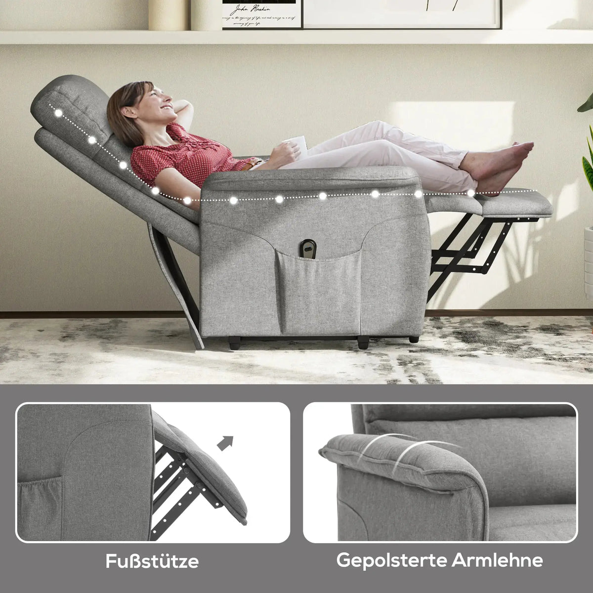 RehaComfort Aufstehsessel Ferano RehaComfort