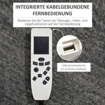 RehaComfort Aufstehsessel Ravello Deluxe mit Massage RehaComfort